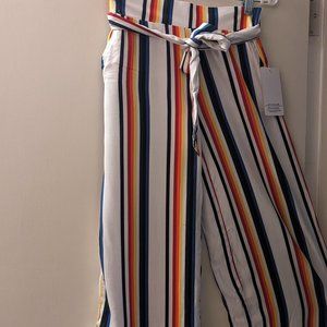 Harmony & HAVOC Wide leg  striped pants size 3